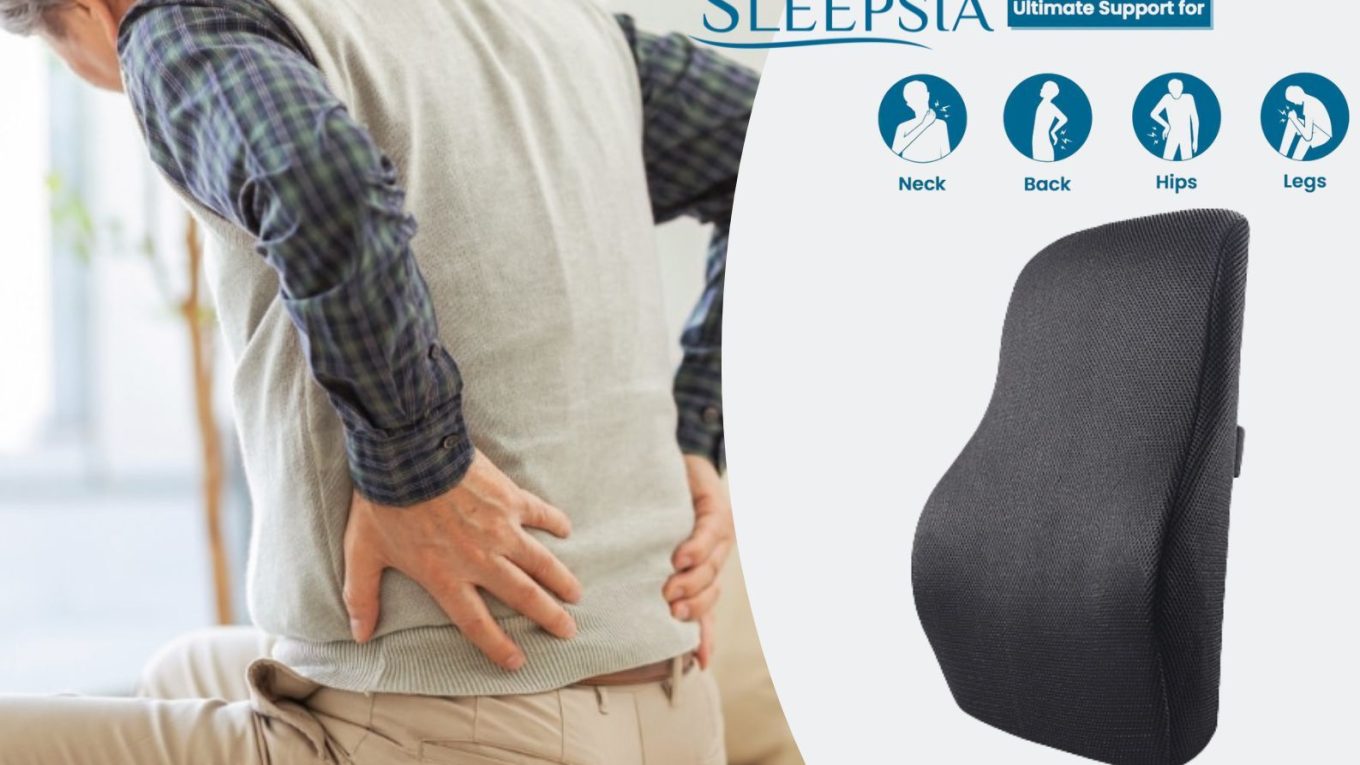 Lumbar Support Pillow For Back Pain